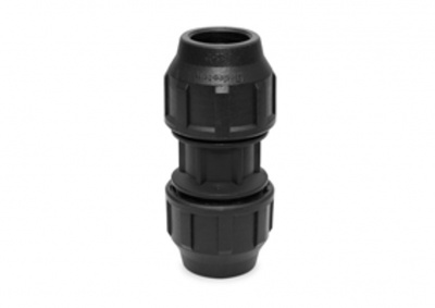 PP Compression Straight Coupling